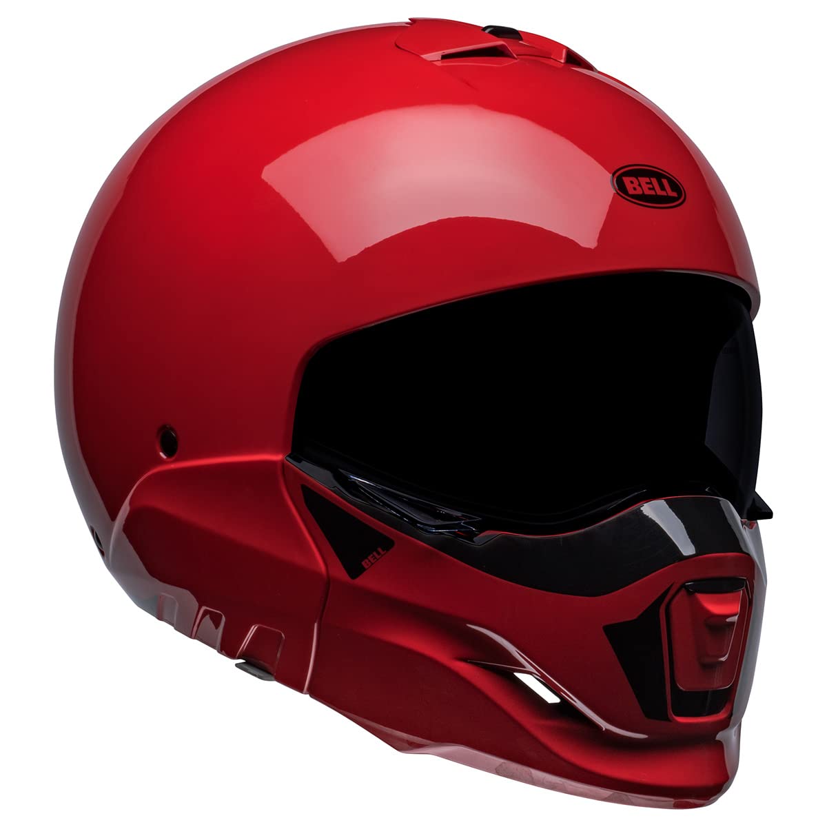 Bell Broozer Helmet (Duplet Gloss Red - 2X-Large)