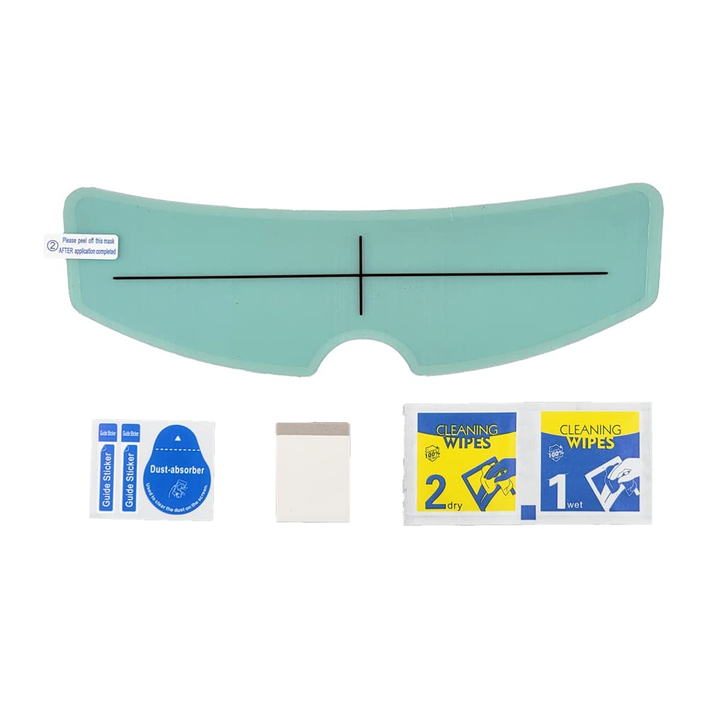 1Storm Motorcycle Full Face Helmet Shield Visor Water Proof Pinlock Anti Fog Film