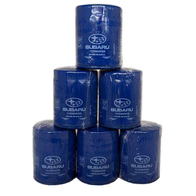 Subaru Genuine Oem Oil Filter 15208Aa15A 6 Pack 2011-2023 Impreza Legacy Forester