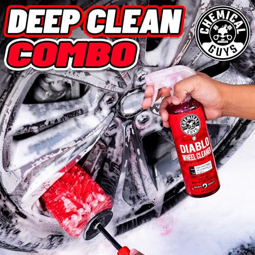 Chemical Guys Cld_998_1602 Sprayable Diablo Wheel Cleaner (Safe On All Wheel & Rim Finishes), Great For Cars, Trucks, Suvs, Moto