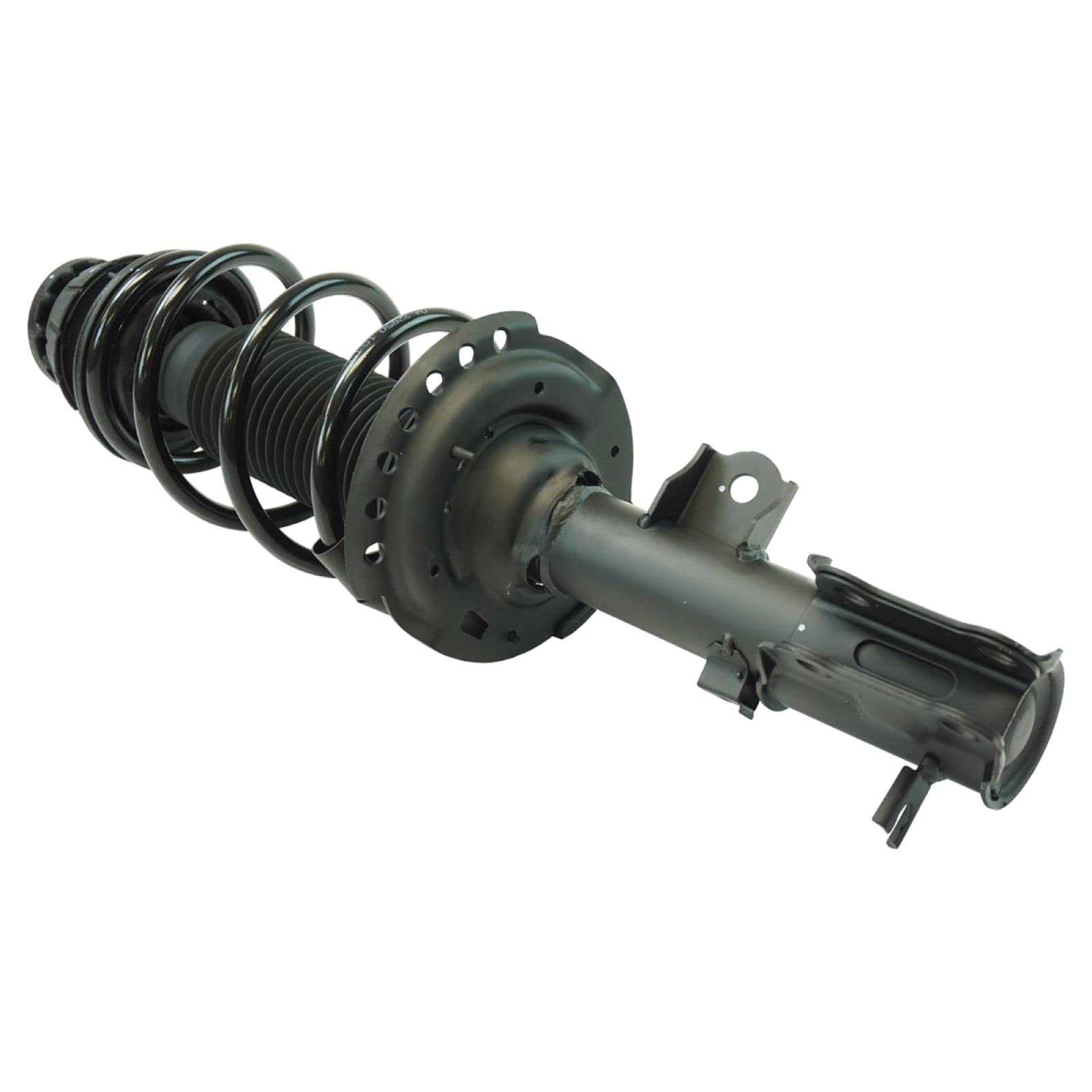 Trq Front Strut & Coil Spring Assembly Set Driver & Passenger Sides Compatible With 12-17 Hyundai Accent Kia Rio