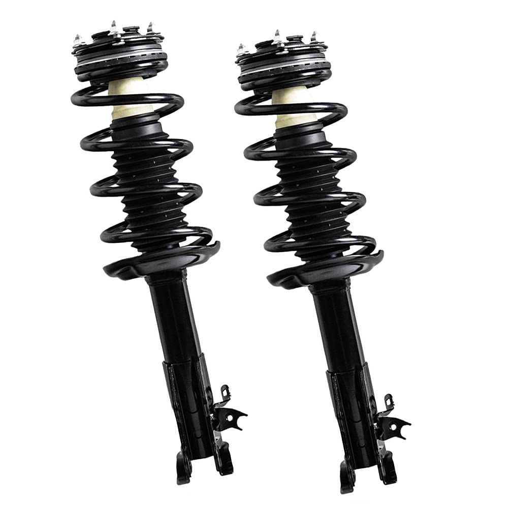 Shoxtec Front Pair Complete Struts Assembly Replacement for 2006-2011 Honda Civic and Acura CSX Coil Spring Assembly Shock Absor
