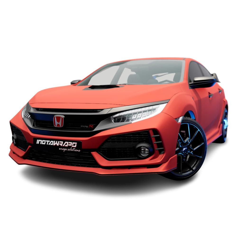3M Car Wrap Roll 2080 Matte Red | M13 | (5Ft X 30Ft (150 Sq/Ft)) | Automotive Vinyl Wrap For Cars - Car Interior Wrap & Exterior