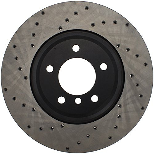 StopTech 128.34093R Front Right Sport Cross Drilled Brake Rotor