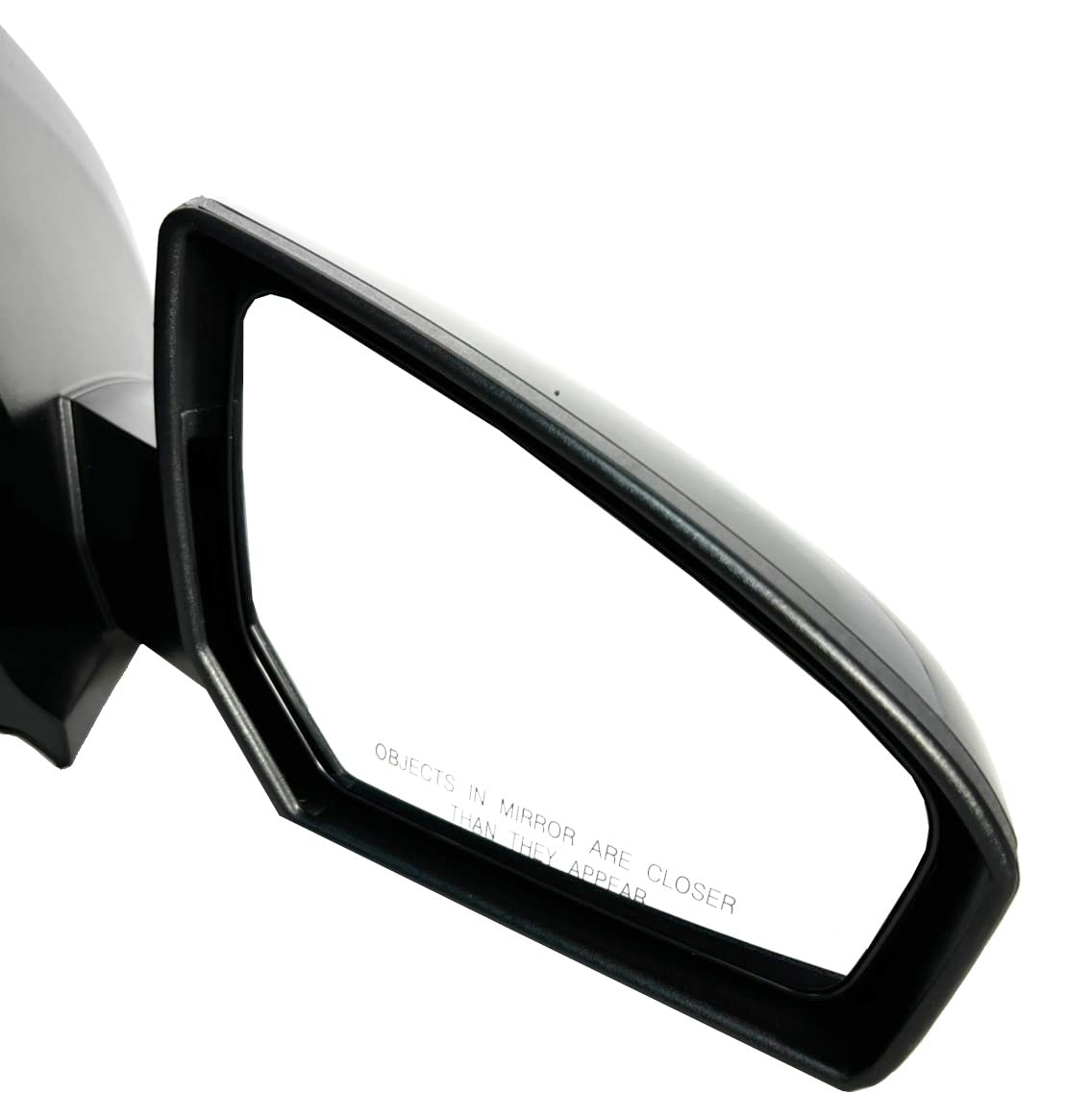 Passenger Side Mirror for Nissan Sentra (2007 2008 2009 2010 2011 2012) Power Operation Unpainted Non-Heated Non-Folding Right O