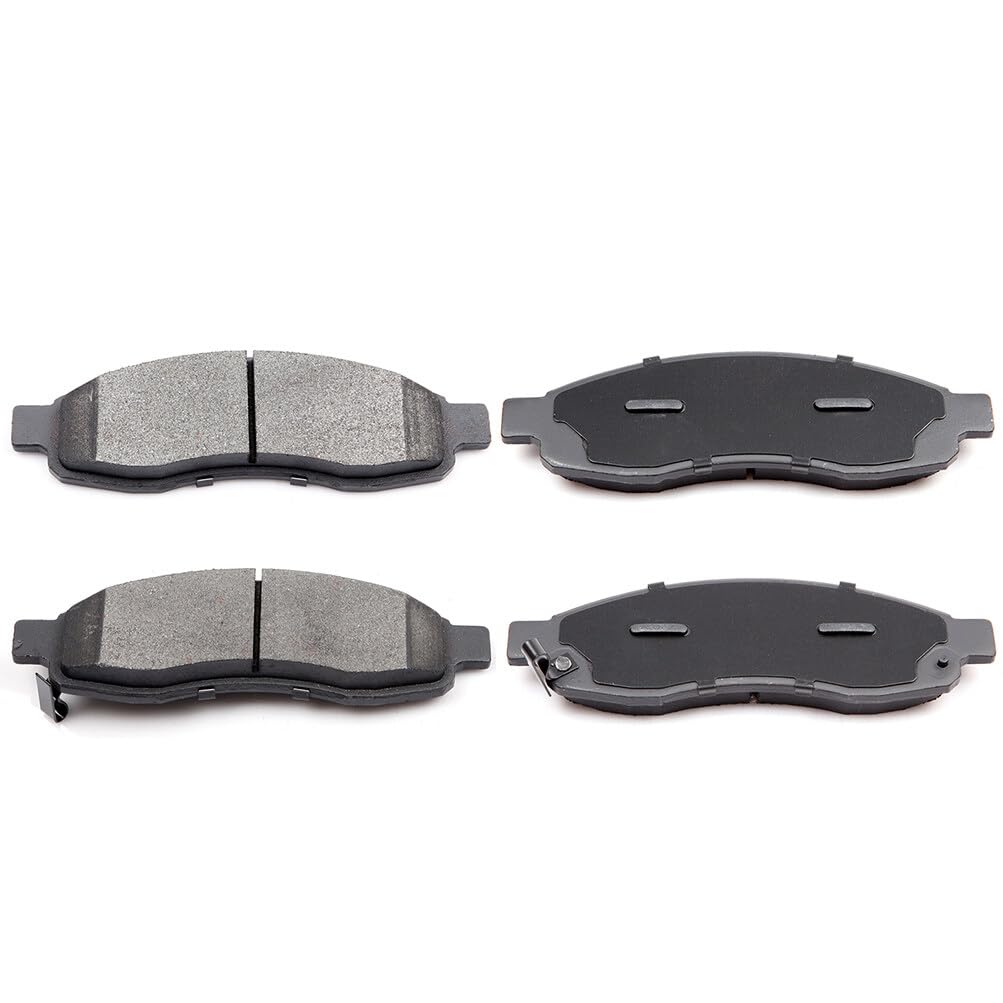 Eccpp D1015-7918 Front Semi Metallic Disc Brake Pad Set Fit For Infiniti Qx56 2004-2006,For Nissan Armada 2005-2006,For Nissan P