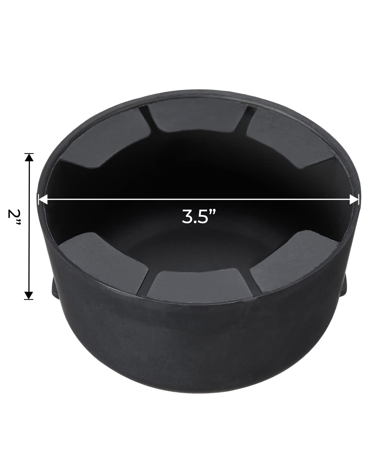 Joytutus Cup Holder Insert 3.5'' & 3'' & 3'' Compatible With Trailblazer 2002-2009, Compatible With Envoy 2002-2009