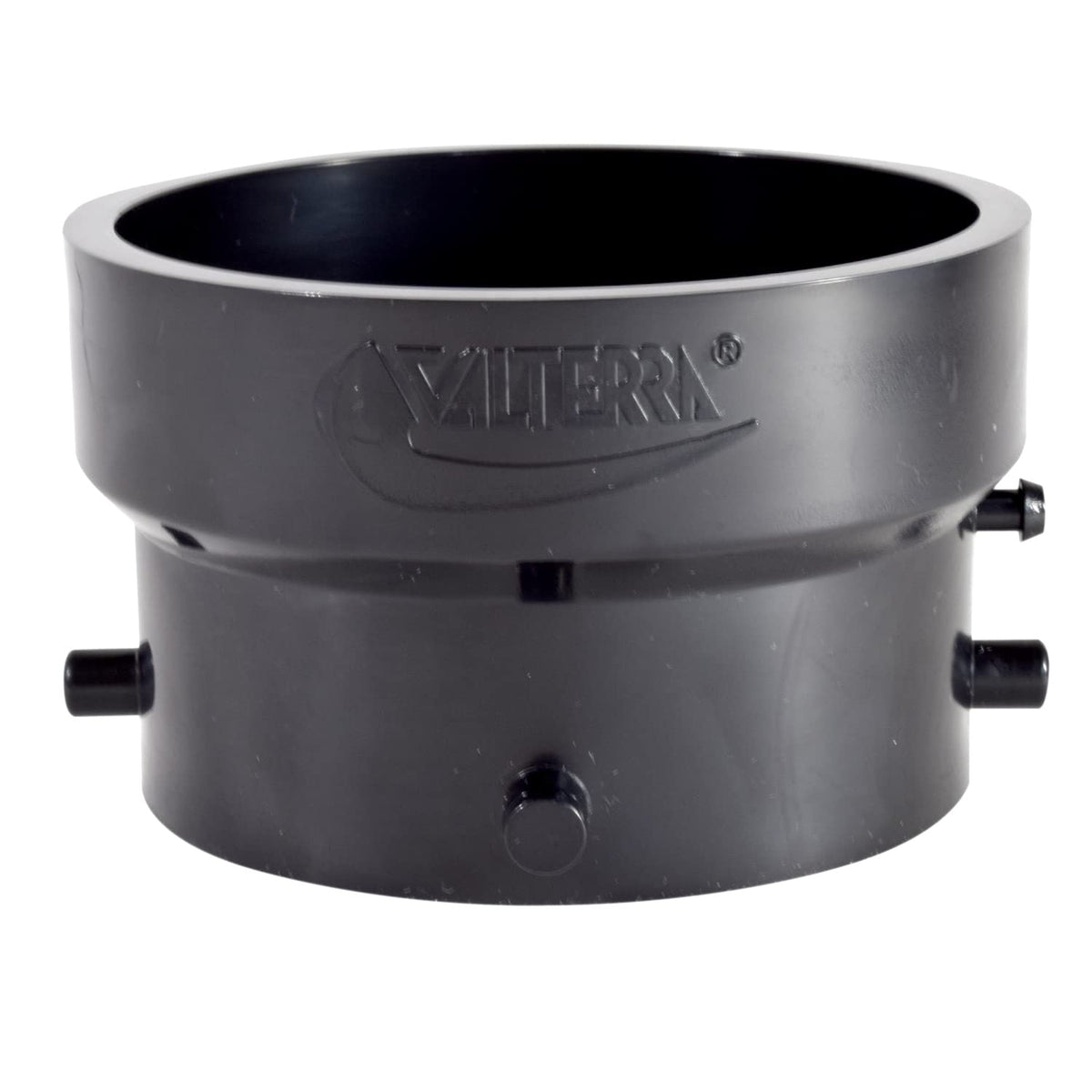 Valterra T1029-2 Termination Adapter - 3' Bayonet x 3' Hub , Black