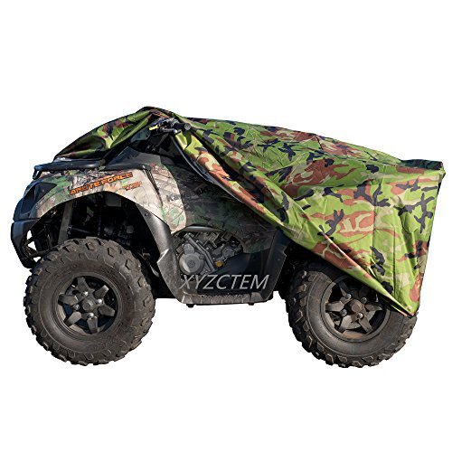 Xyzctem Waterproof Atv Cover, Heavy Duty Meterial Protects 4 Wheeler From Snow Rain Or Sun, Large Size Universal Fits Up To 103
