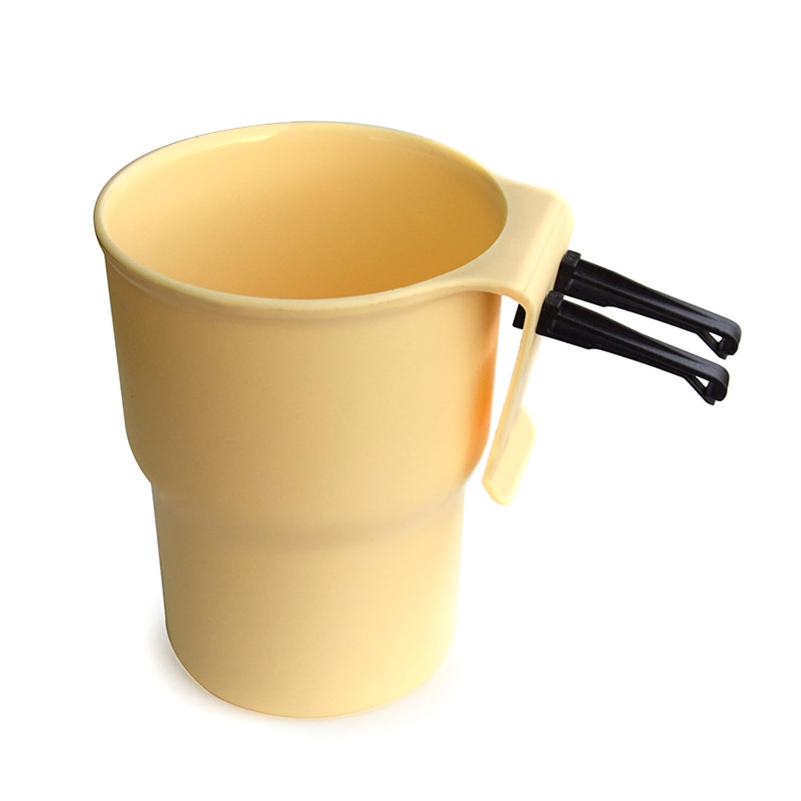 Mioyoow Car Cup Holder Hook, Wear-Resistant Auto Drink Holder 3.54'' Caliber Window Door Cup Holder With Ventilation Clip For Co