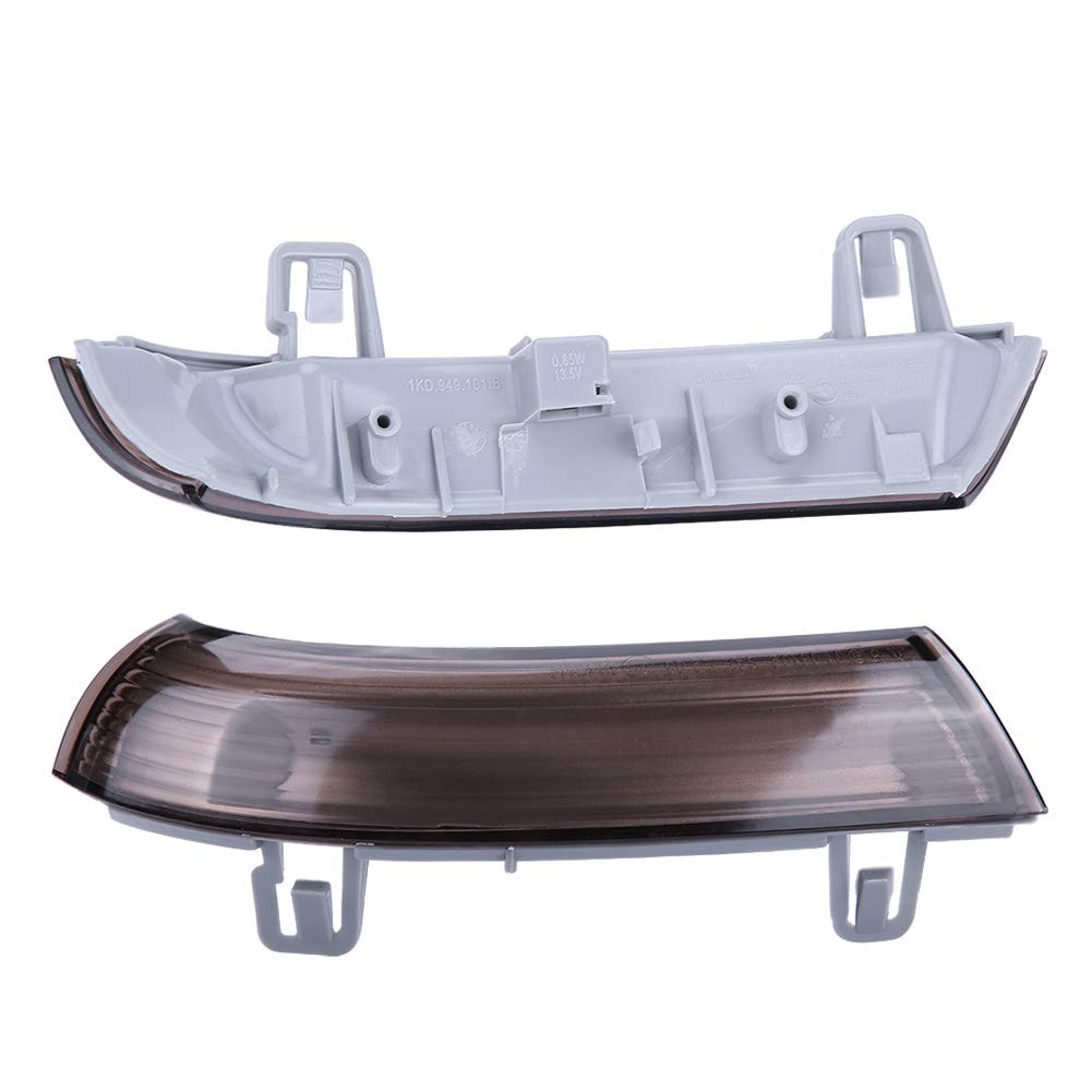 Keenso Rear View Side Mirror Indicator Light, Left Right Side Mirror Turn Signal Light Indicator For Vw Jetta Mk5 Turn Signals