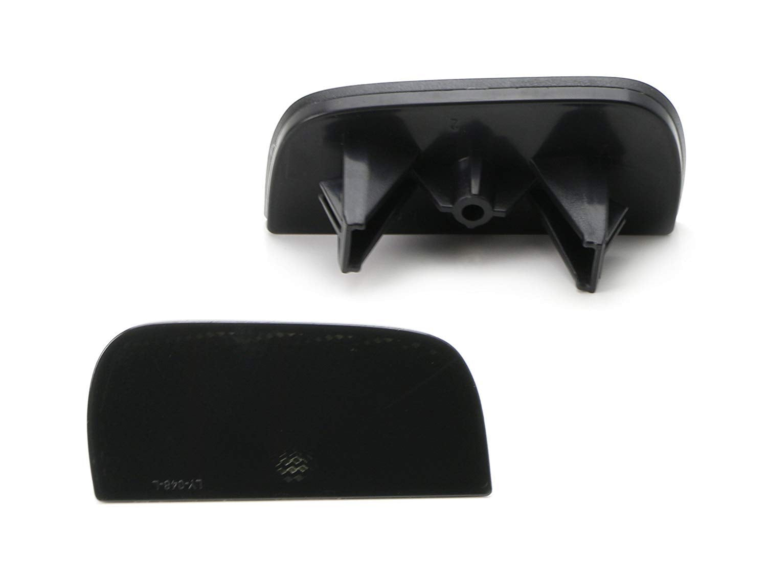 Ijdmtoy Smoked Lens Rear Bumper Reflector Lenses Compatible With 2016-21 Honda Civic Sedan/Coupe 10Th Gen, Oe-Spec Lh Rh Assembl