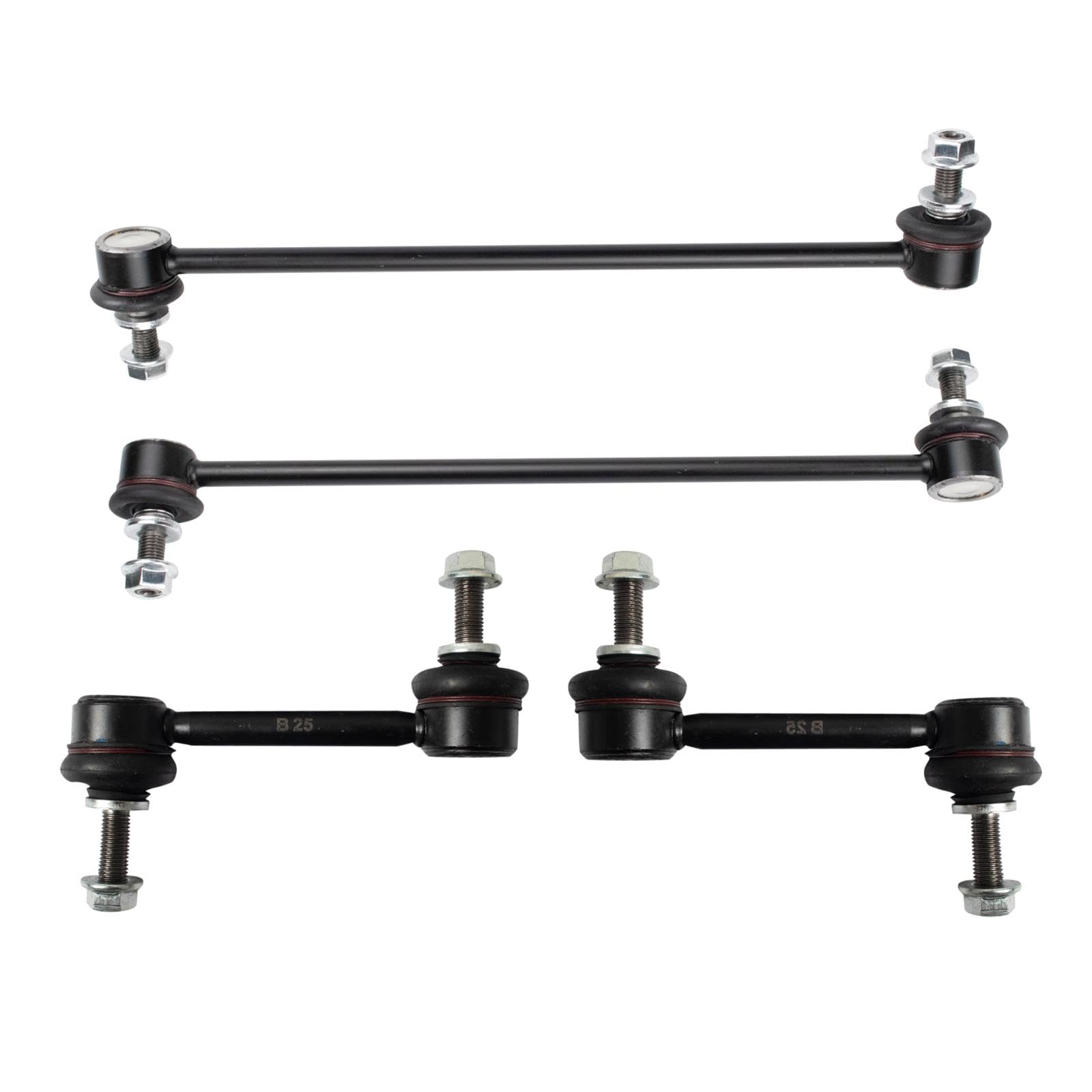 Trq Front & Rear Sway Bar Stabilizer Link Set Compatible With 2017-2022 Honda Cr-V