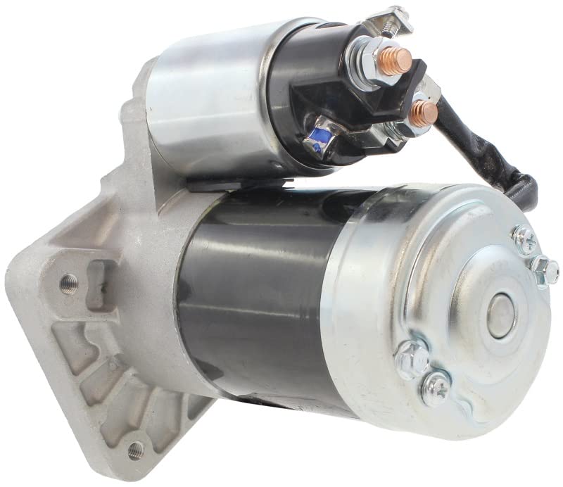 New Gear Reduction Starter Compatible with Fuso Canter FE125, FE160, FE180 L4 3.0L 3000cc 183cid 12 Volt 2.0KW 2010, 2011, 2012, 2013 Replaces M1T31072 MK666135 M1T31071 RM666135E MK663008 MK668008