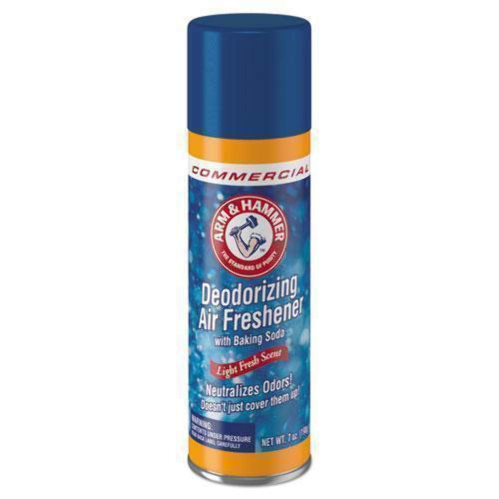 Baking Soda Air Freshener, Aerosol, Light Fresh, 7 Oz