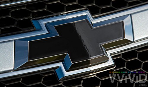 VViViD Auto Emblem Vinyl Wrap, Gloss Black (Extra-Wide Roll (17.75 Inch x 60 Inch))