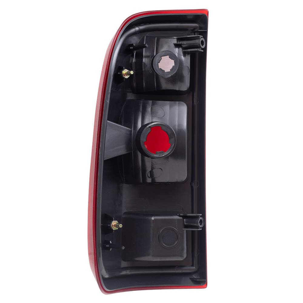 Brock Replacement Driver And Passenger Taillights Tail Lamps Compatible With 2008-2016 F250 Super Duty Pickup Truck Bc3Z13405A Bc3Z13404A