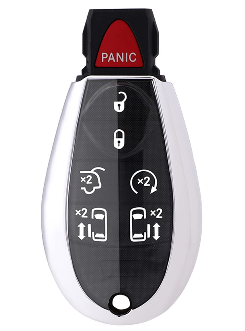 Horande Soft TPU Protector Key Fob Cover Case fit for Dodge Ram 1500 2500 3500 Charger Challenger Durango Grand Caravan Journey