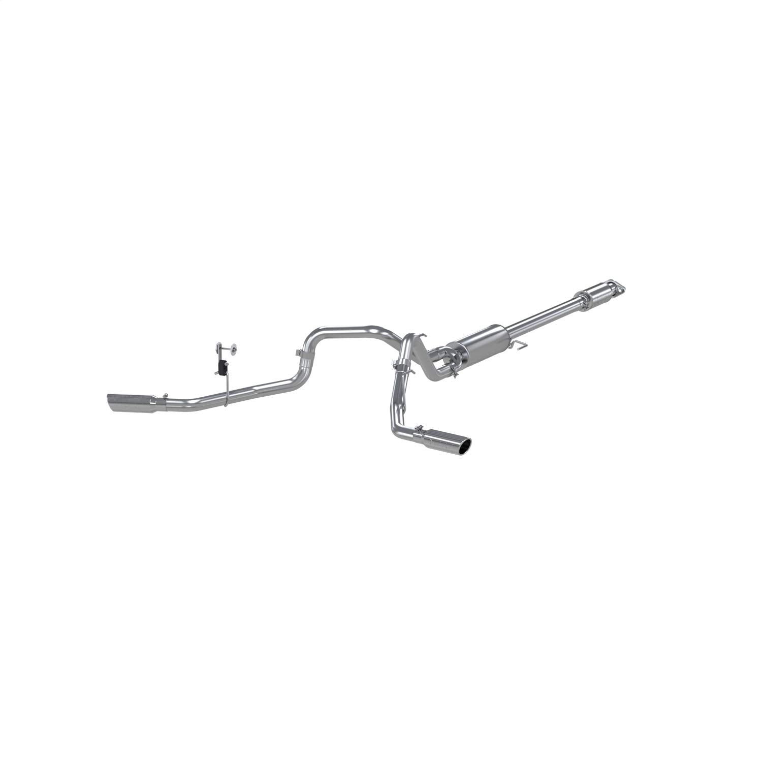 Mbrp S5257409 T409 2 1/2' Dual Side Exit Cat Back