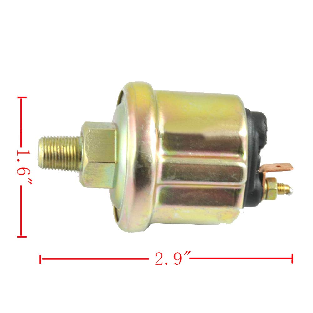 Esupport Car 2'' 52Mm Oil Press Gauge Meter Pressure Automotive