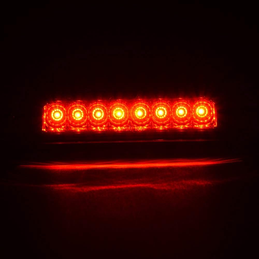 Cheda Third 3D Brake Lights Assembly Compatible With Toyota Tacoma 1995-2016 Led Bar Tail Cargo Lamps (Red Lens Clear Bottoms) 8