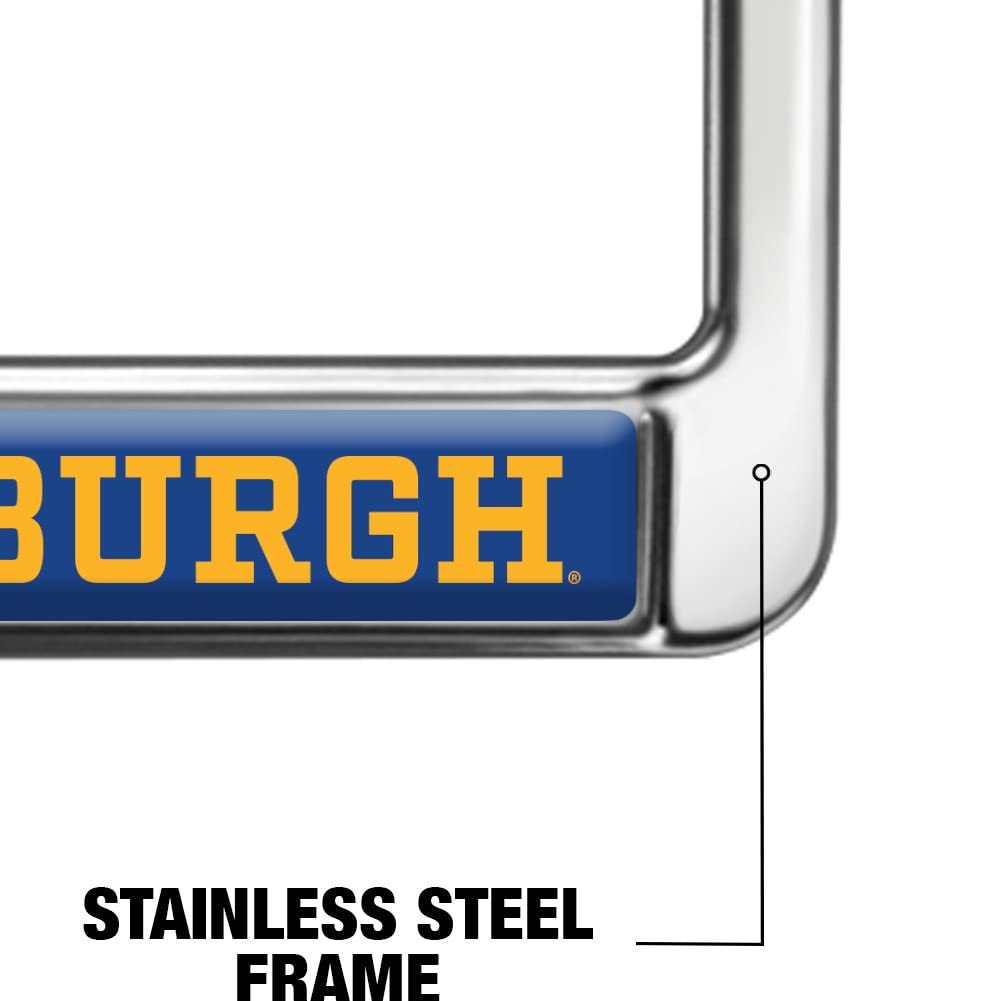 GRAPHICS & MORE University of Pittsburgh Alumni Metal License Plate Frame, Full Size, One Size, Official Team Color