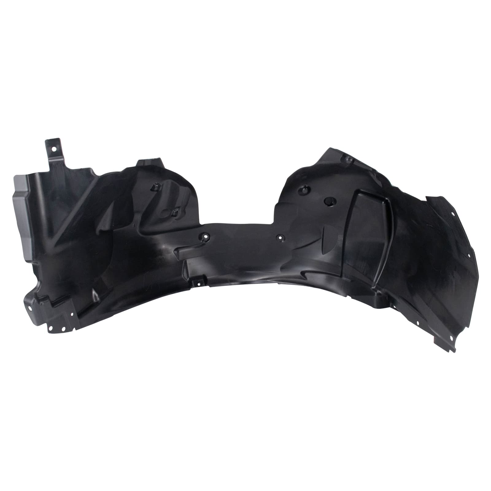 Trq Front Inner Fender Liner Set Compatible With 2018-2022 Ford Mustang Fo1248189 Fo1249189