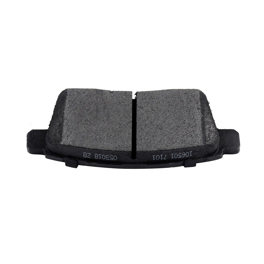 Eccpp D1259-8378 4Pcs Rear Ceramic Disc Brake Pad Set Fit For Ford For Edge 2007-2010,For Lincoln Mkx 2007-2010,For Mazda Cx-7 2