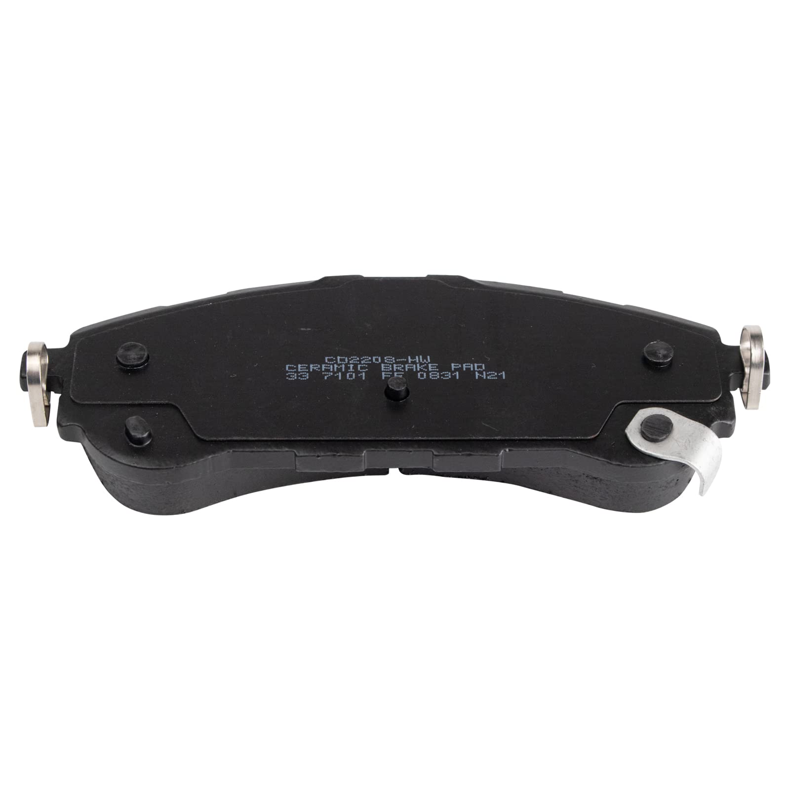 TRQ Rear Brake Pads Ceramic Compatible with 2019-2021 Ford Ranger