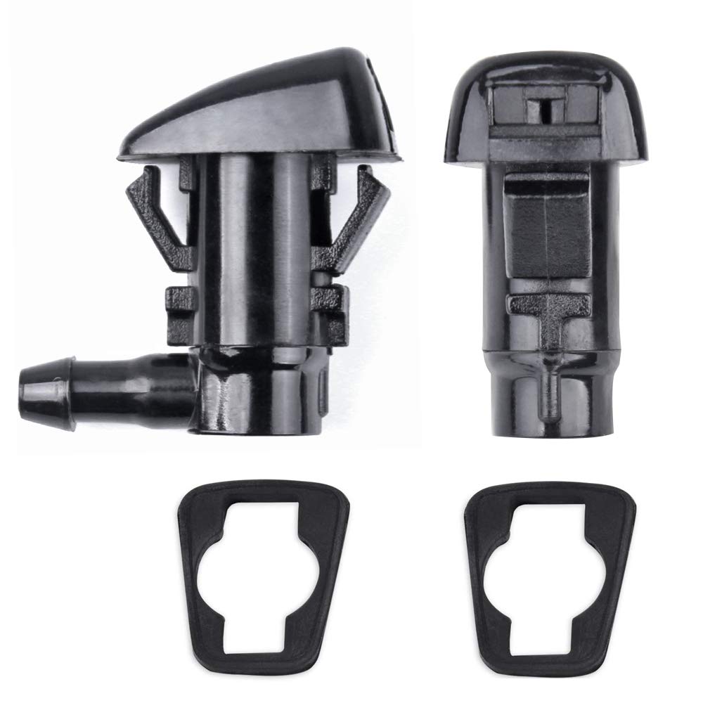 Xislet 2 Pack Windshield Washer Nozzle Sprayers Kits Replacement For 2005-2016 Jeep Grand Cherokee 55079049Aa 2005-2010 Pontiac