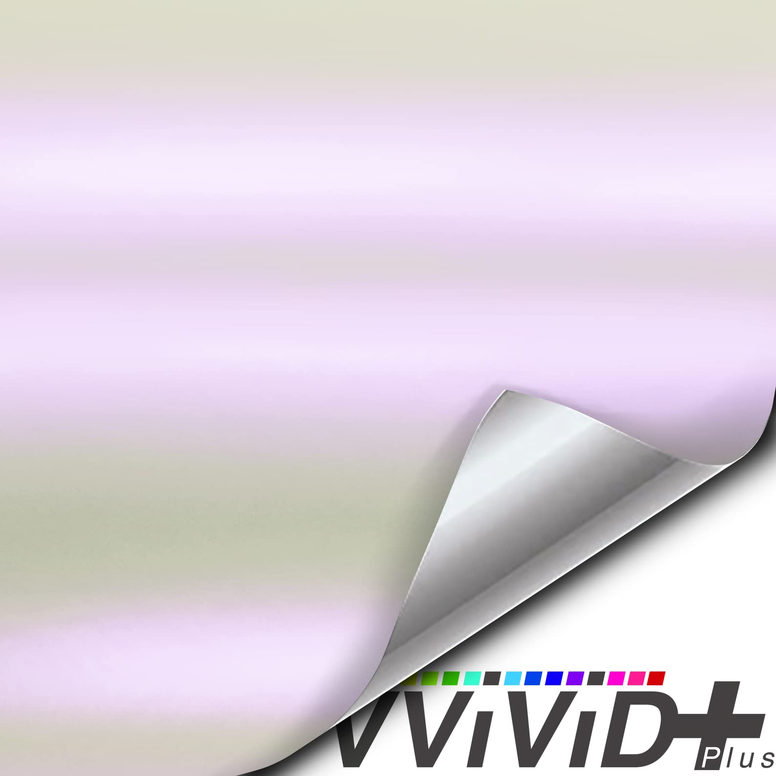 VViViD+ Matte White to Purple Space Pearl Vinyl Car Wrap Film (1.5ft x 5ft)