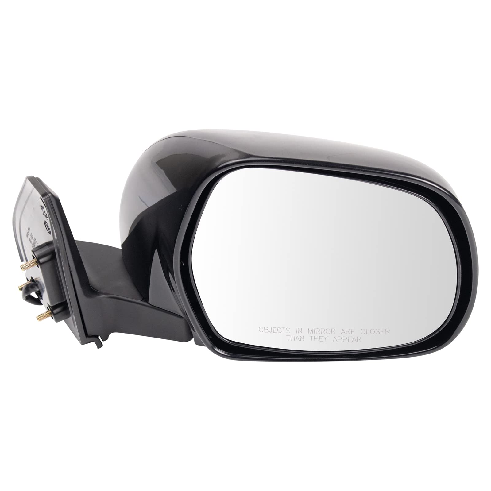 Trq Right Mirror With Heat Passenger Side Compatible With 2003-2009 Toyota 4Runner To1321199