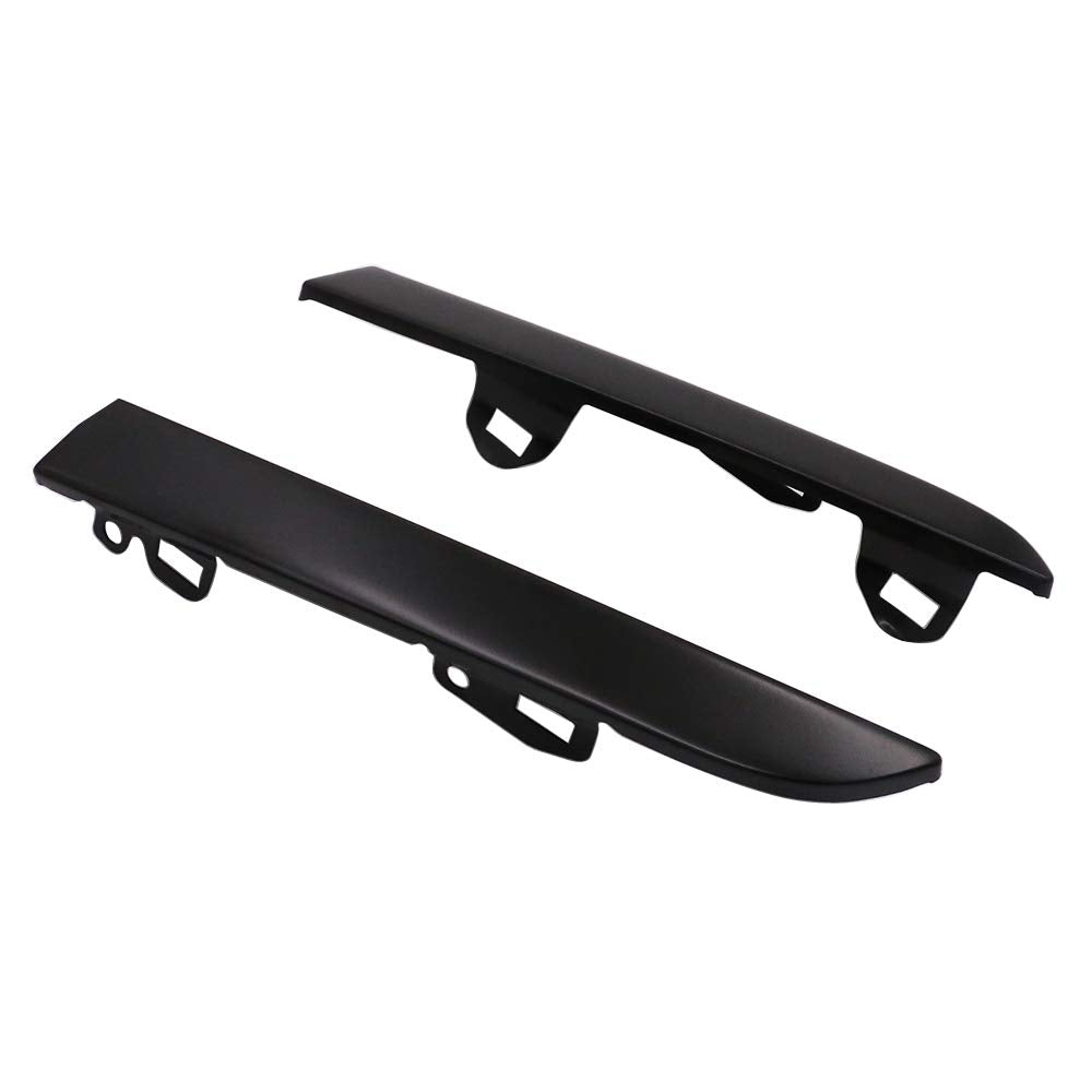Kyyet Front Bumper Grille Headlight Filler Trim Panels Set For Tacoma 2001 2002 2003 2004 Pickup To1089108 To1088108
