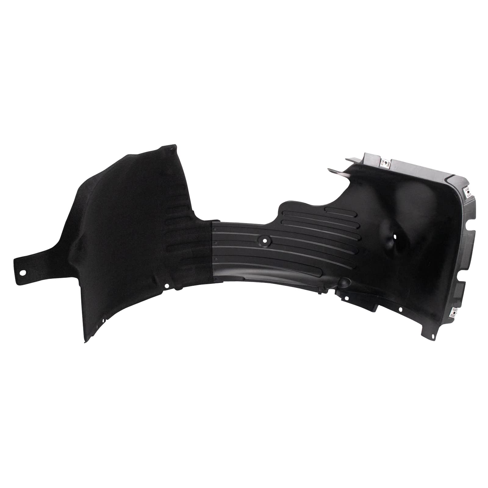 Trq Inner Fender Liner Set Compatible With 2016-2018 Kia Optima Ki1248152 Ki1249152