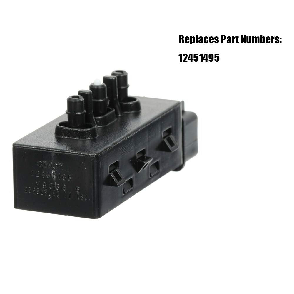 6-Way Driver Seat Adjustment Switch Fit For 2004-2013 Chevy Gmc, Replaces 12451495