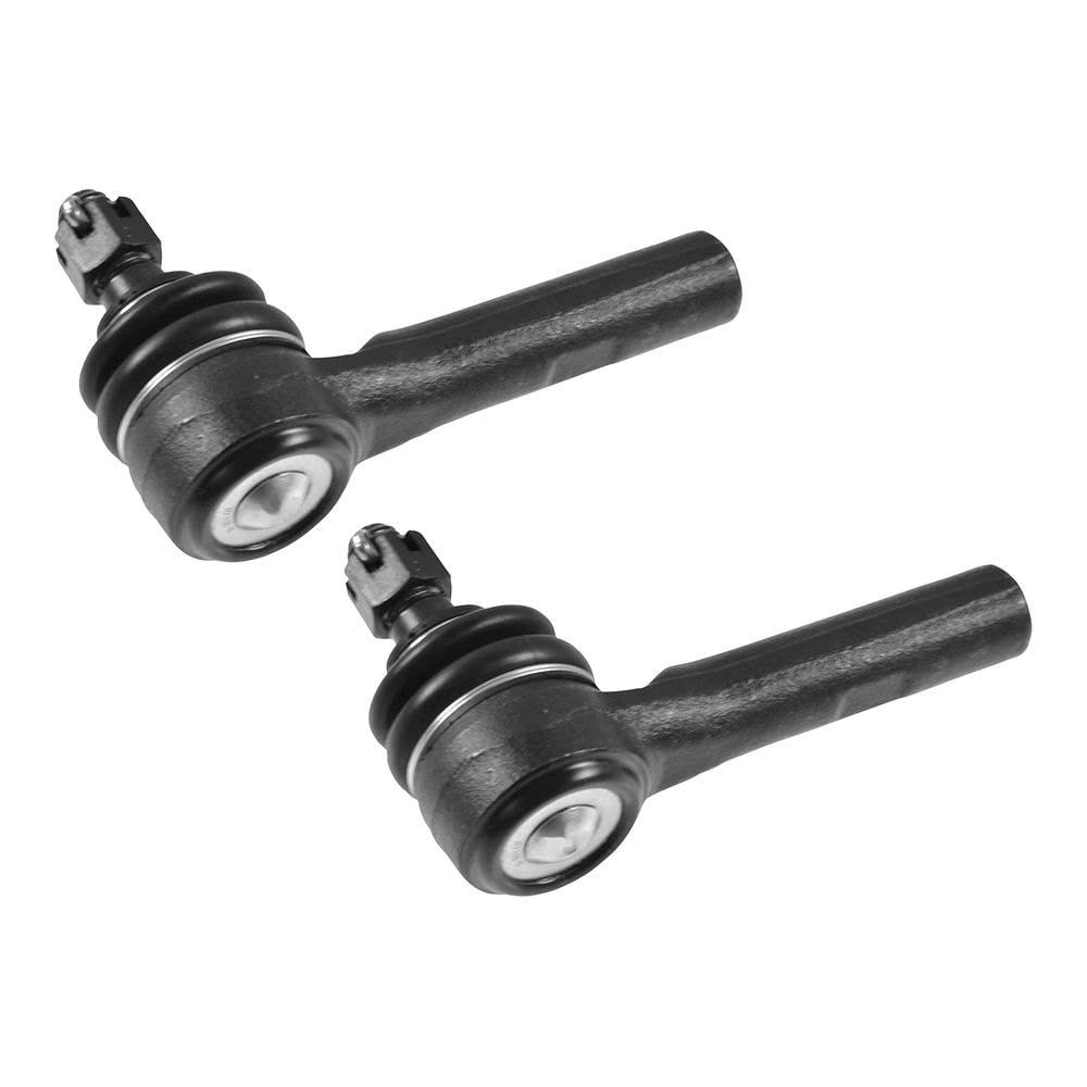 TRQ Front Outer Tie Rod Set Compatible with 2004-2006 Chevrolet Colorado GMC Canyon 2006 Isuzu i-280 i-350
