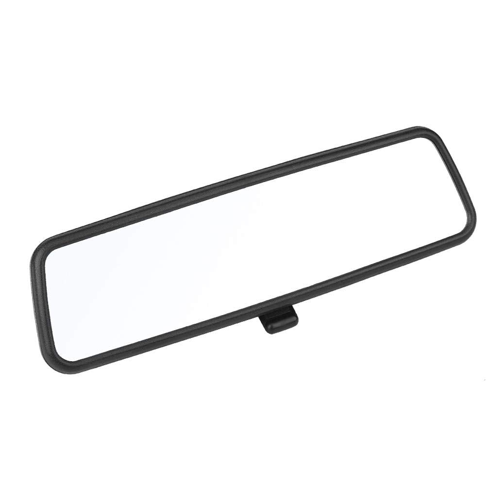 Qiilu Interior Rearview Mirror, Car Interior Inner Rearview Mirror For Passat B5 Jetta Mk4 1999-2005 3B0857511G(Black)