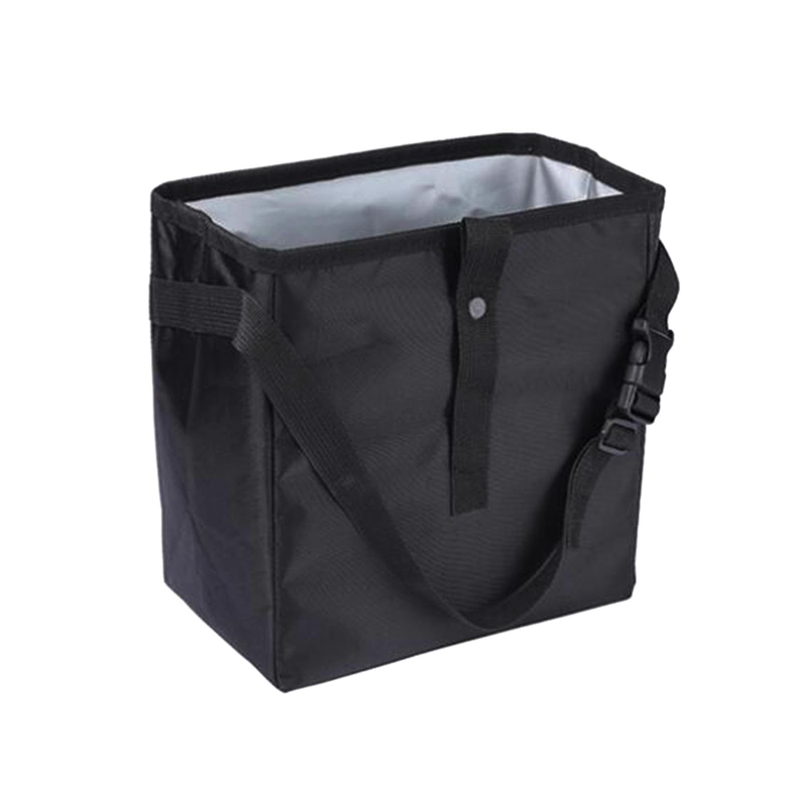 JAZZY PEARLS Car Trash Can Trash Bin Hanging Storage Practical Wear Resistant Collapsible 8.5L Without Lid