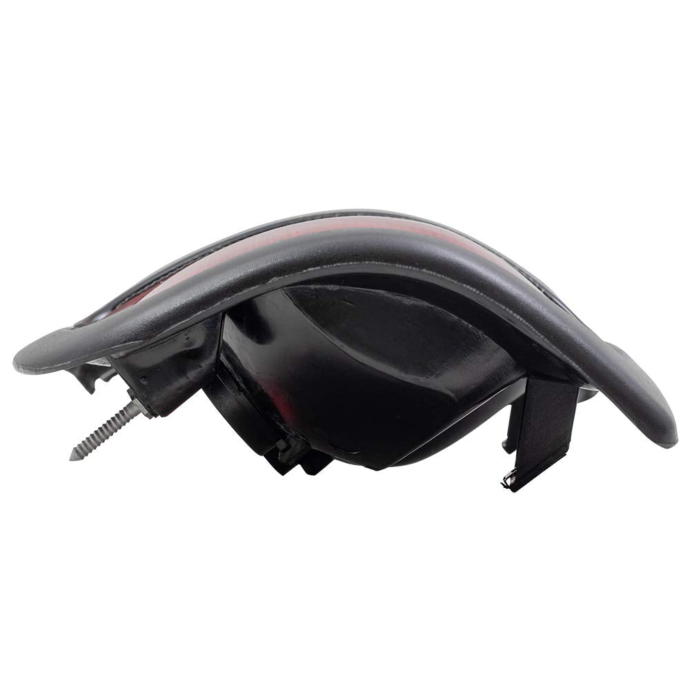 Brock Replacement Tail Lights Compatible With 1994-2001 1500 Pickup Truck 1994-2002 2500 3500 Set With Textured Black Bezels 550