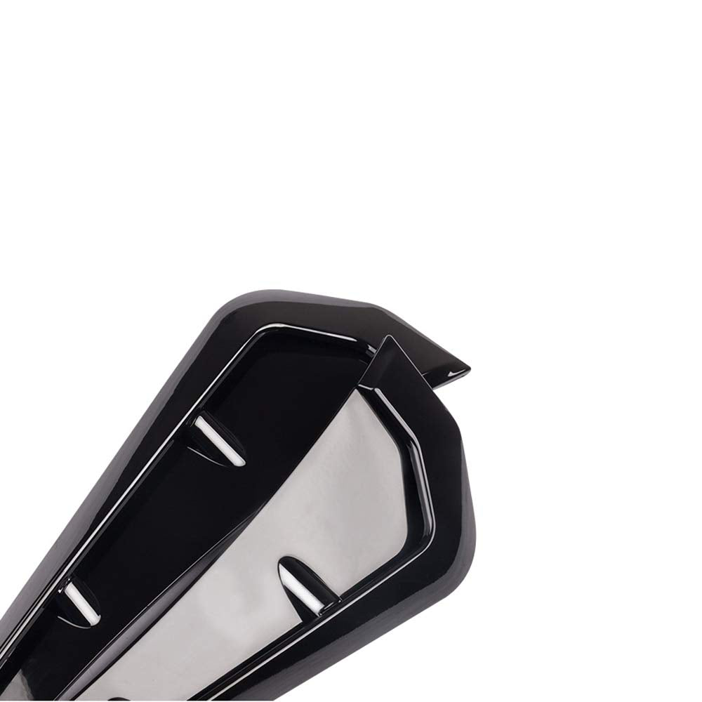 Car Fender Side Vents Abs Compatible Fender Stickers Decorative Air Flow Intake Hole Grille Spoiler Auto Exterior Accessories