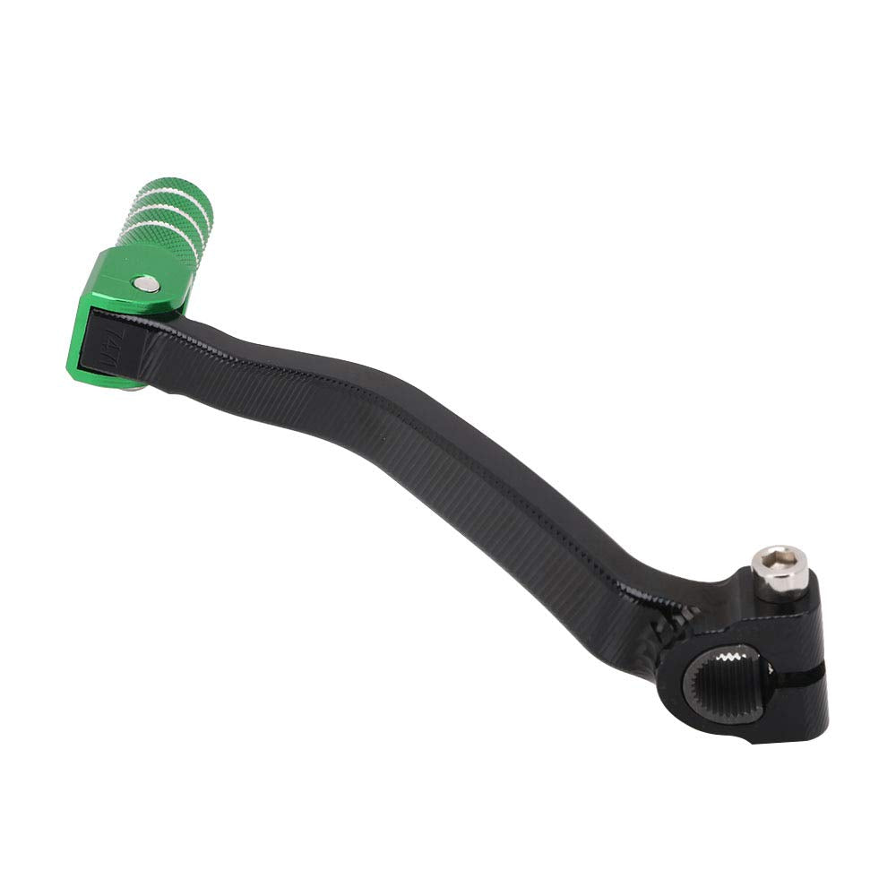 Anxin Motorcycle Gear Shifter Pedal Shift Lever Arm Cnc For Kx250F 2009-2020 Kx250 2019-2023 Kx250X 2021-2023 Dirt Bike Green