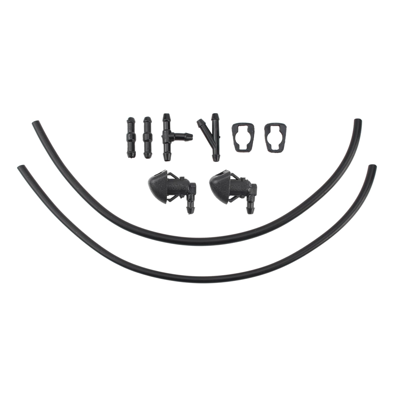 Topkidame 76810-Sza-A01 Windshield Washer Nozzle Wiper Hose Kit Fits For Honda Pilot 2009-2015