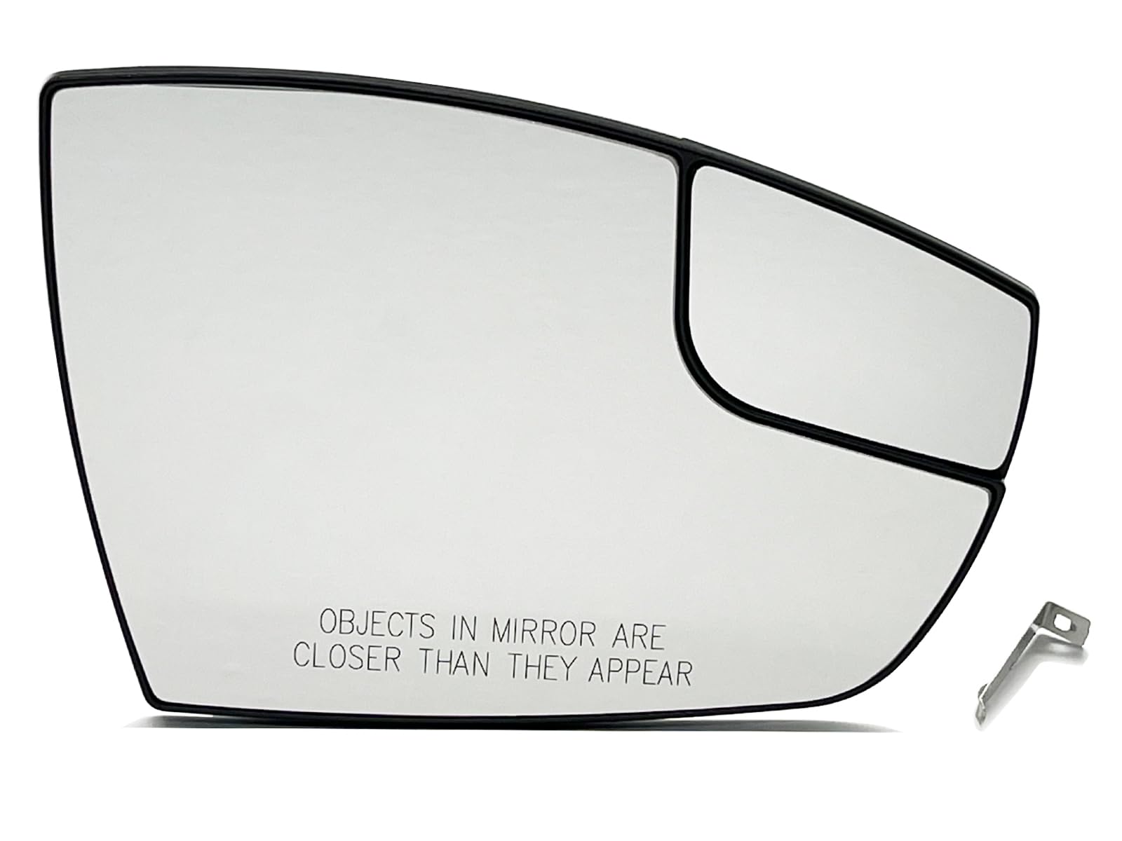 APA Replacement for Exterior Rear View Mirror Glass with Spotter Glass Non-Heated 2013-2016 ESCAPE 2013-2018 C-MAX Passenger Rig