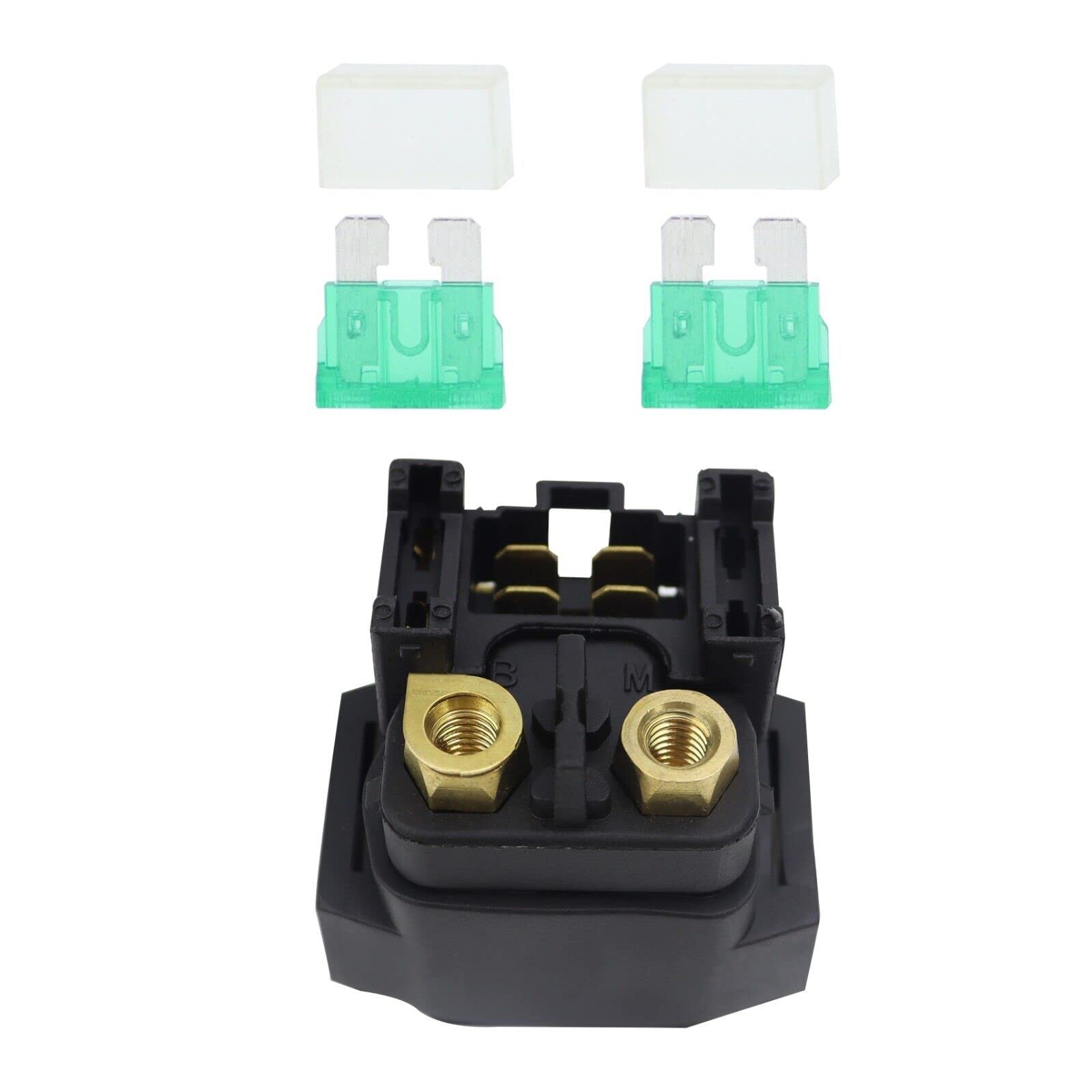 Sulyla Starter & Relay Compatible With Yamaha Grizzly 660 450 400 2002-2010 / Kodiak 450 400 2000-2006 / Wolverine 450 2006-2010/ Rhino 450 660 2004-2006 5Km-81890-00-00 18759 410-54039 Smu0211 495754