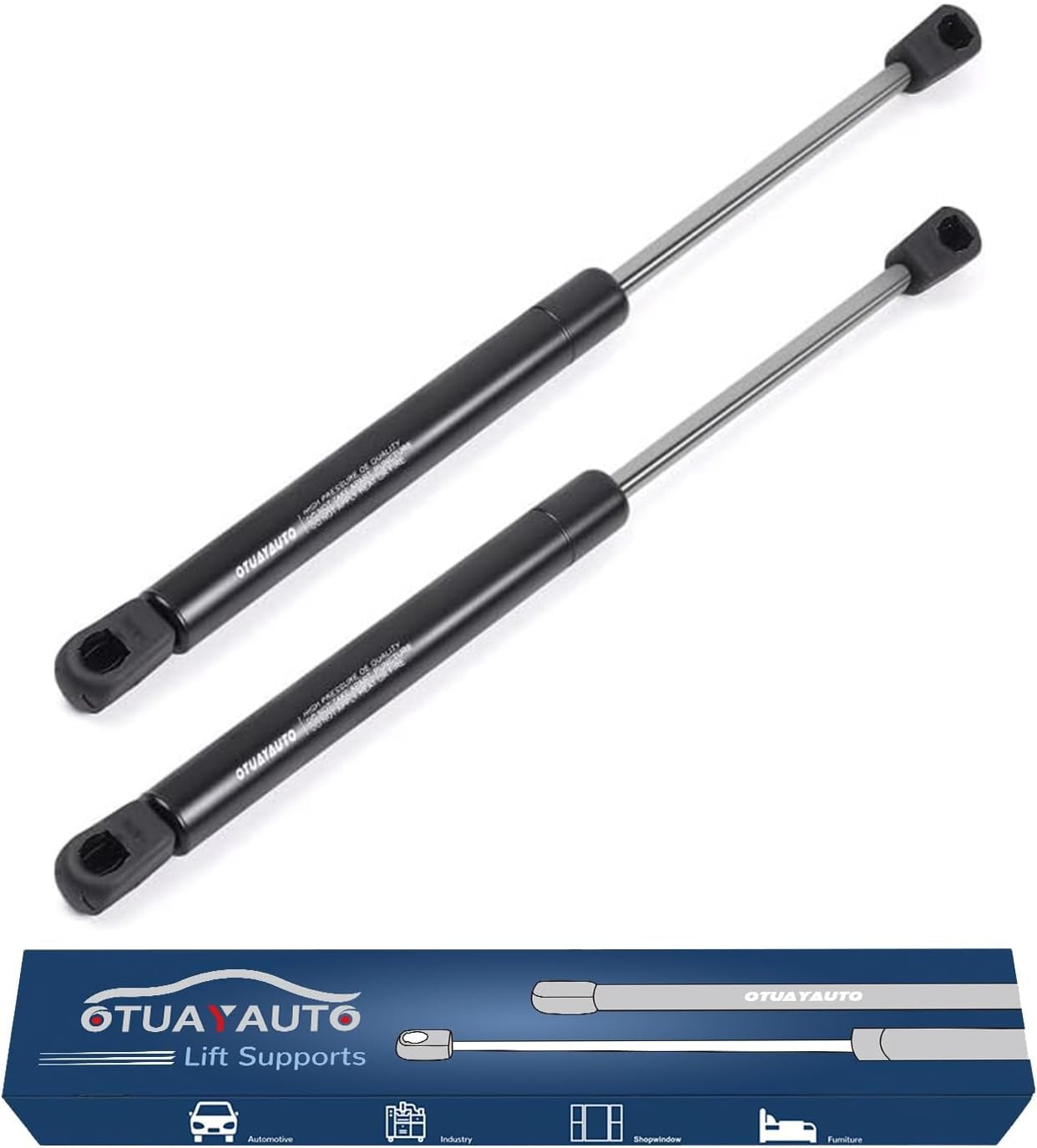 Otuayauto Front Hood Struts, Hood Lift Support Shock Replacement For 2004-2012 Nissan Titan, 2004 Nissan Pathfinder, 2005-2013 N