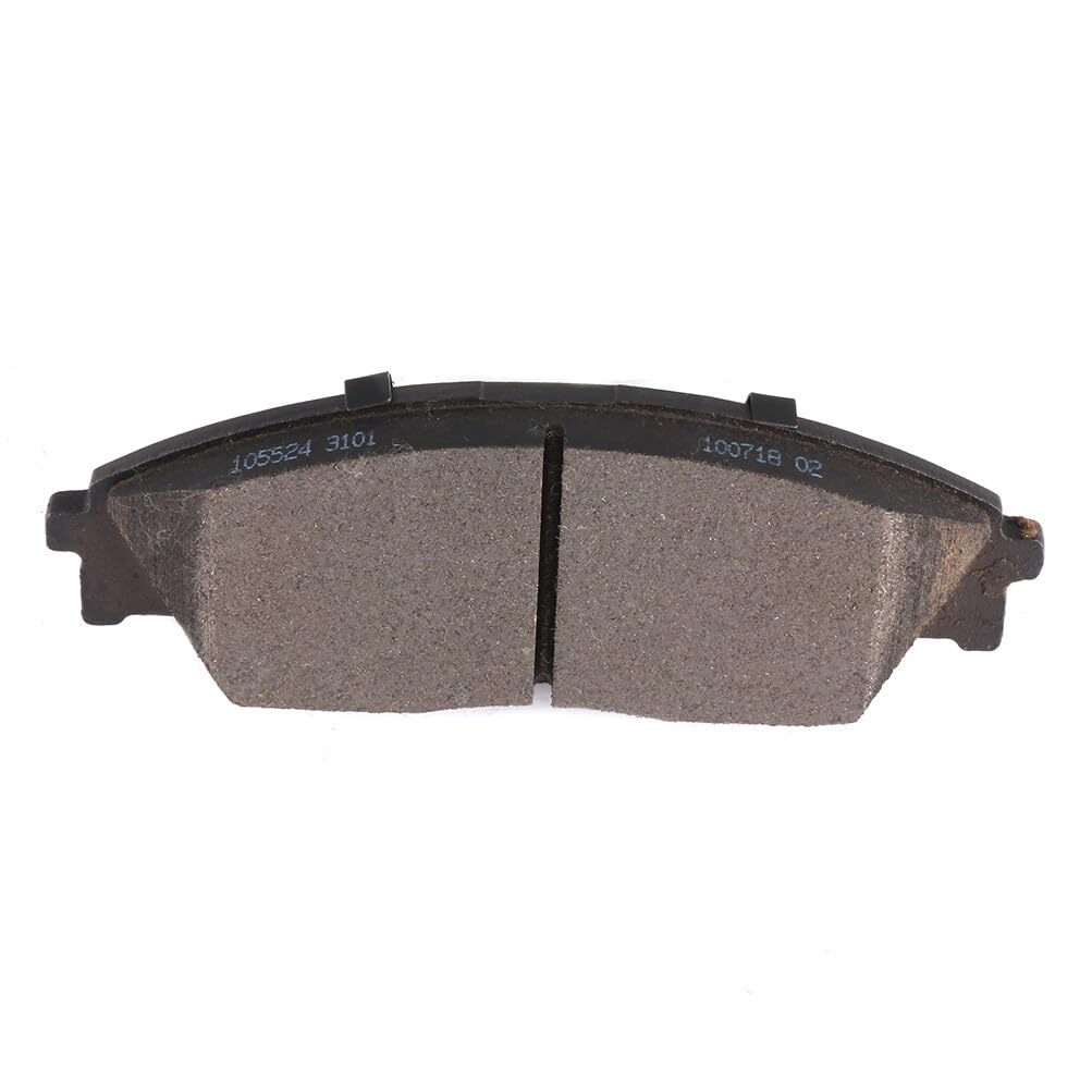 Scitoo D373 Front Semi-Metal Brake Pads Sets - Fit For Honda Civic 1988-1991, Crx 1990-1991, Prelude 1988-1990