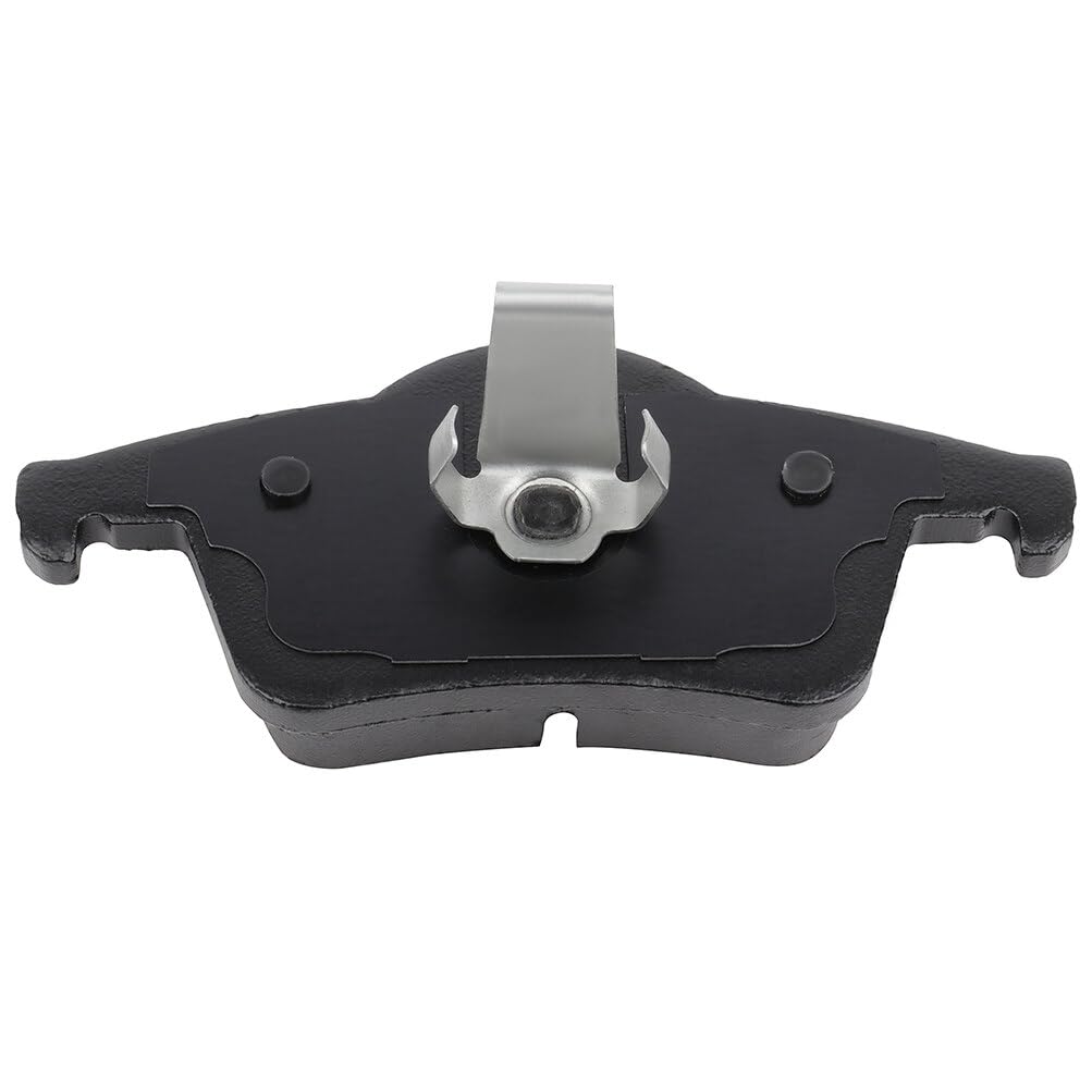 Cciyu D795 Rear Semi-Metallic Disc Brake Pads Kit For Volvo S60 2001-2009, S70 1999-2000, S80 1999-2006, V70 1999-2007, Xc70 200