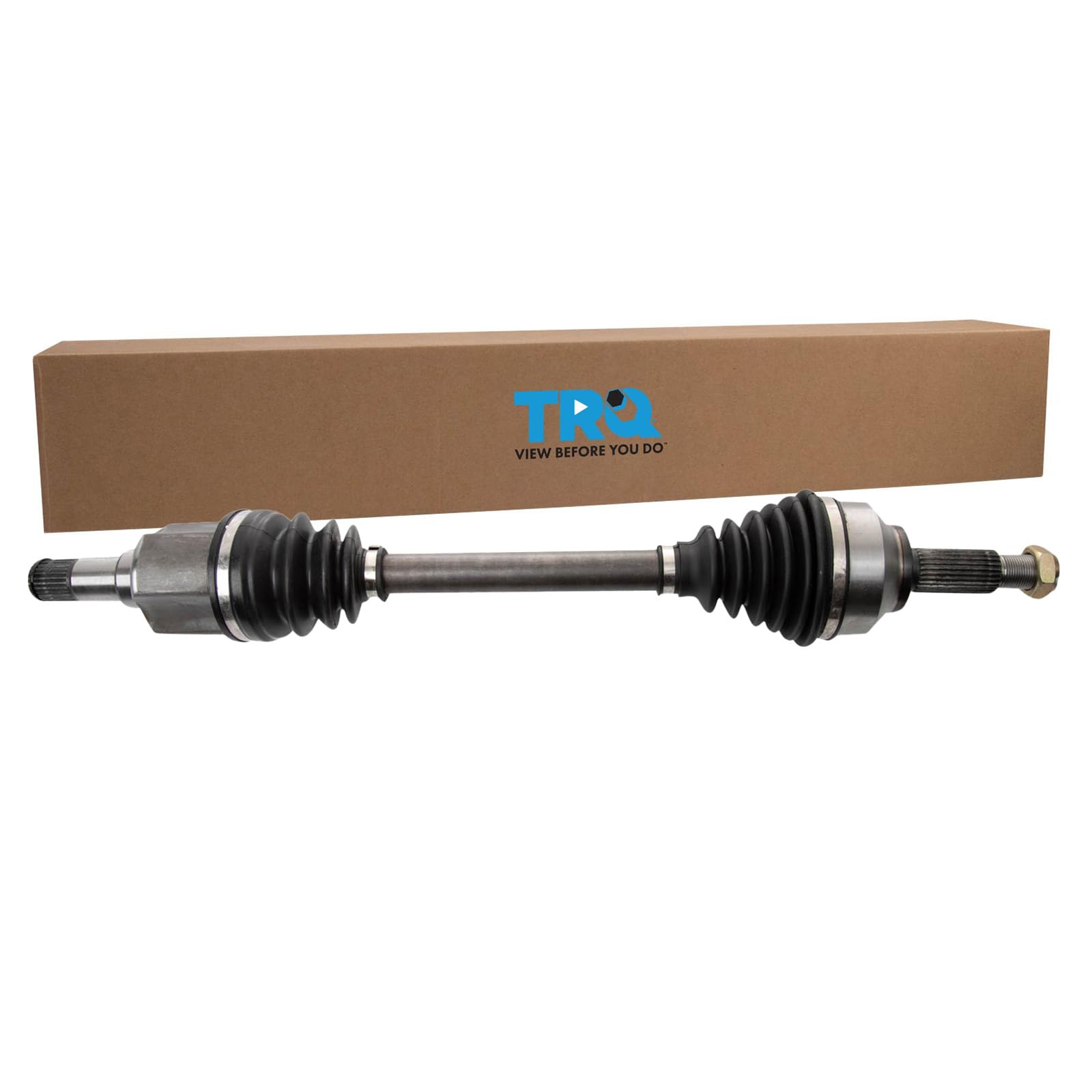 Trq Front Left Cv Axle Shaft Assembly Drivers Side Compatible With 2002-2008 Jaguar X-Type