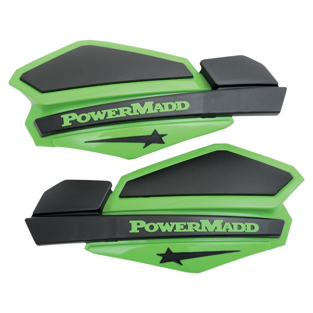 Powermadd Star Series Handguard System - Green/Black