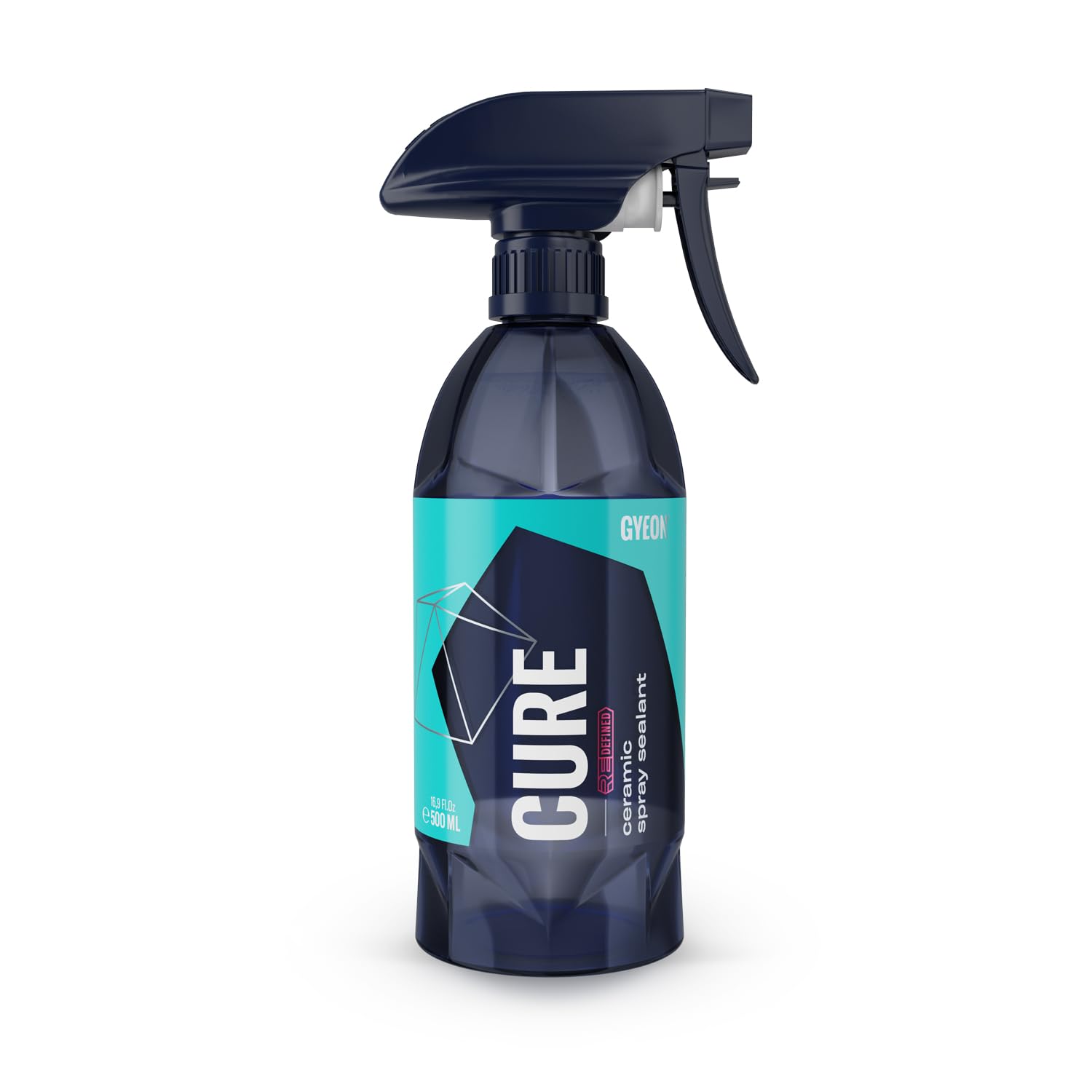 Gyeon Cure Redefined 500 Ml - Hydrophobic Ceramic Spray Sealant - Add Gloss, Slickness, Water Beading, And Silica Protection Imm